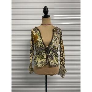 Vintage Floral Patterned top